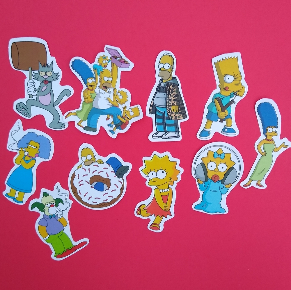 The Simpsons Sticker Set